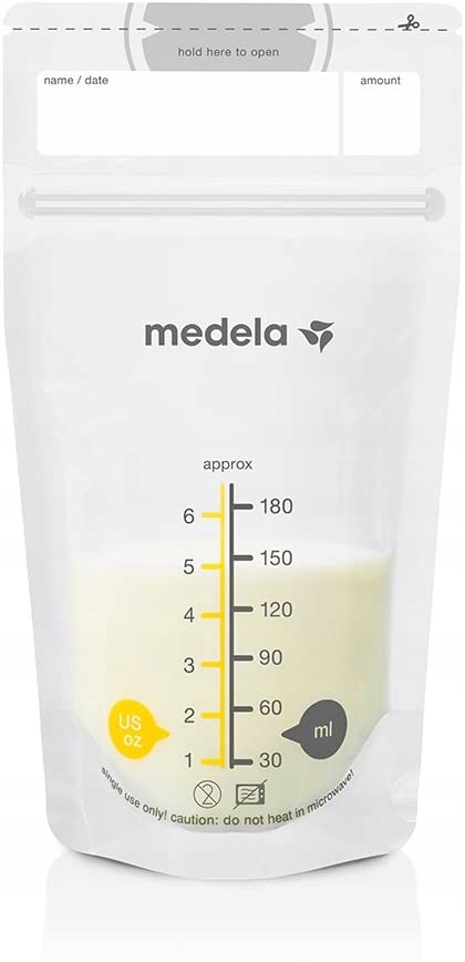Woreczek na mleko Medela 180 ml 50 szt. OPIS EAN (GTIN) 7612367050470