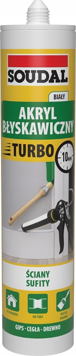

Soudal Akryl Express Turbo Gips Cegła biały 280ml