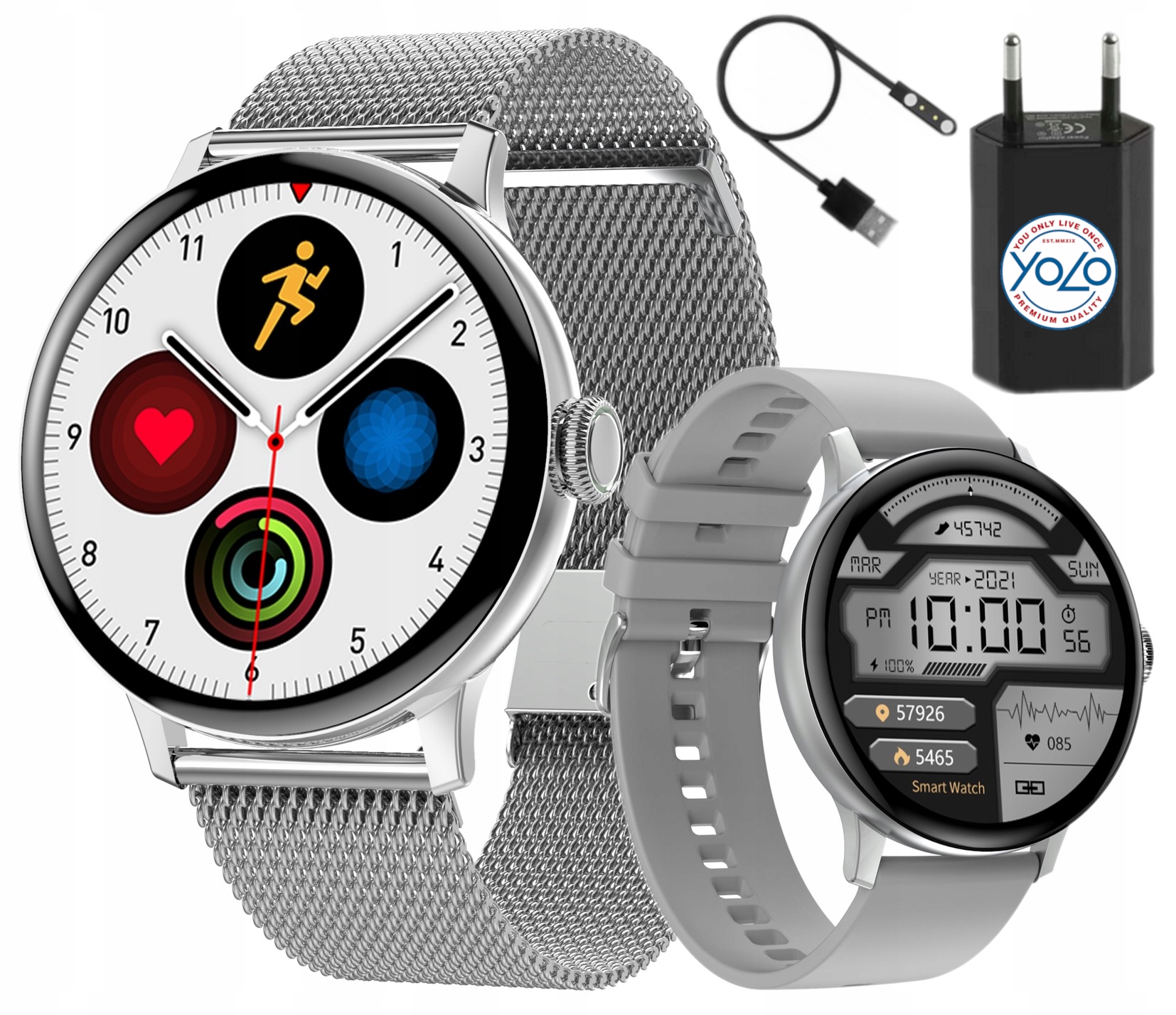 

Smartwatch Zegarek Damski Polski Cykl Wodoodporny
