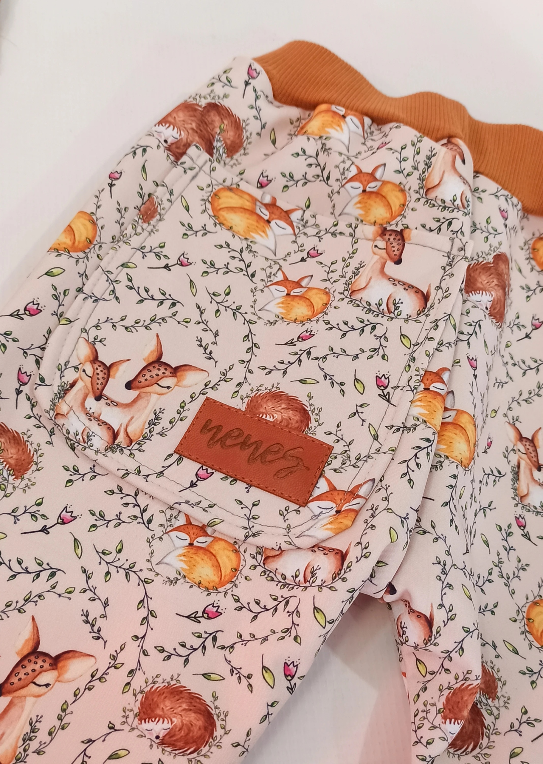 Spodnie softshellowe wodoodporne SARENKI nenes 80cm Marka Inna marka