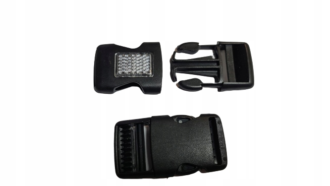 Klamry zatrzaski 30mm z Odblaskiem