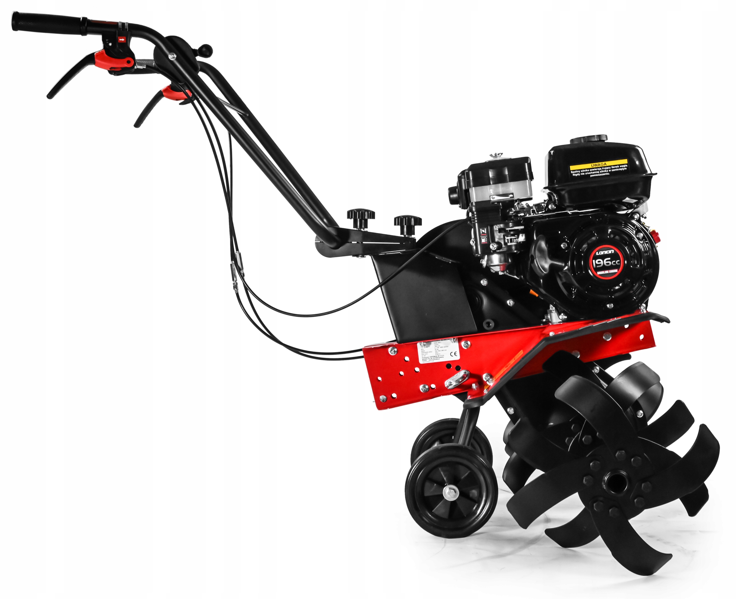 NAJMOCNIEJSZA GLEBOGRYZARKA HORTMASZ 8KM TURBO XXL Moc silnika spalinowego 8 KM