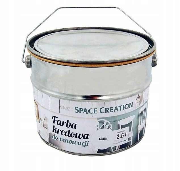 

Space Creation Farba Kredowa Chalk Paint Biała2,5
