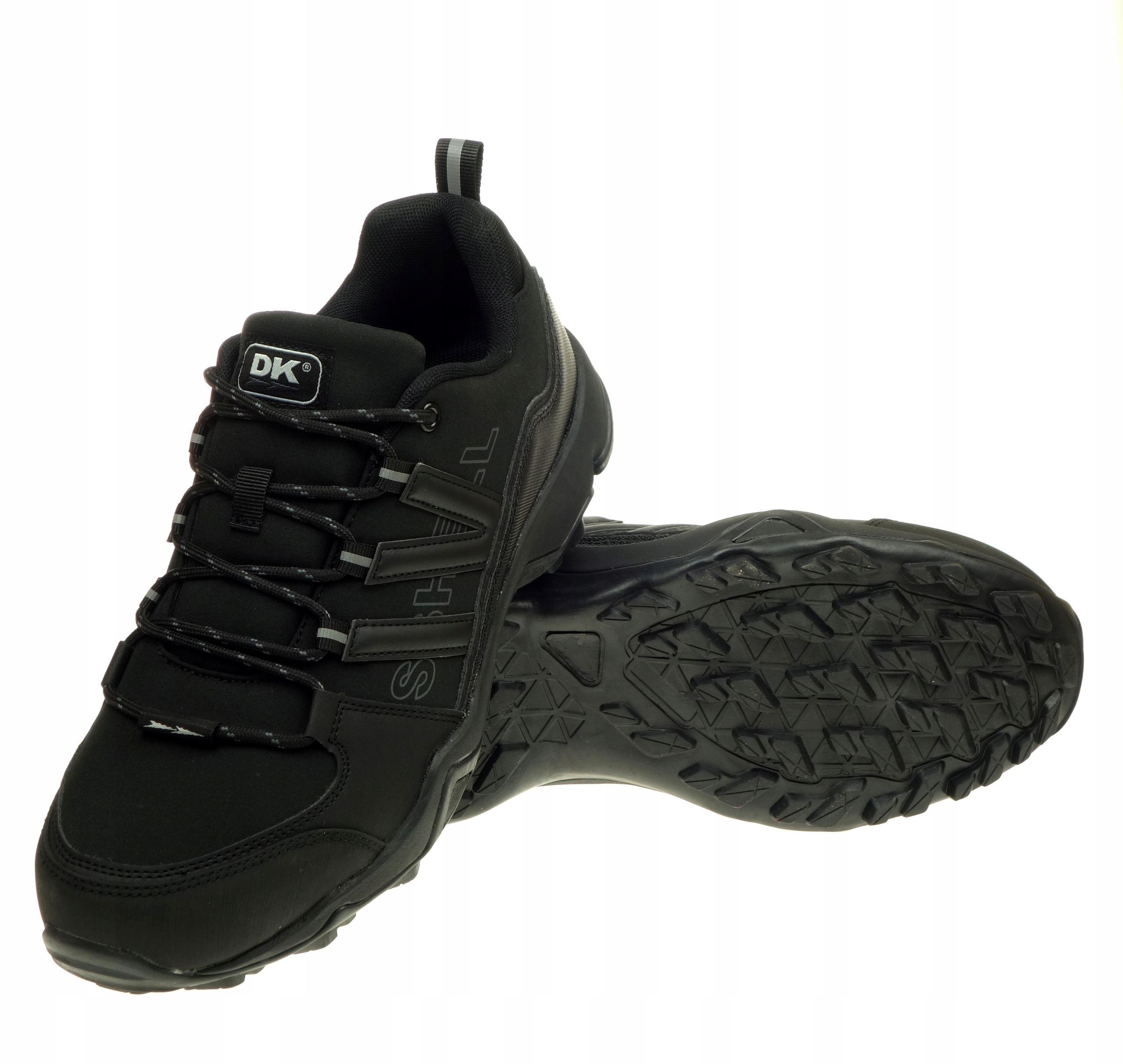 Buty Męskie Trekkingowe DK SPIRIT SoftShell OUTDOOR VB17331 Black 46 Materiał zewnętrzny inny