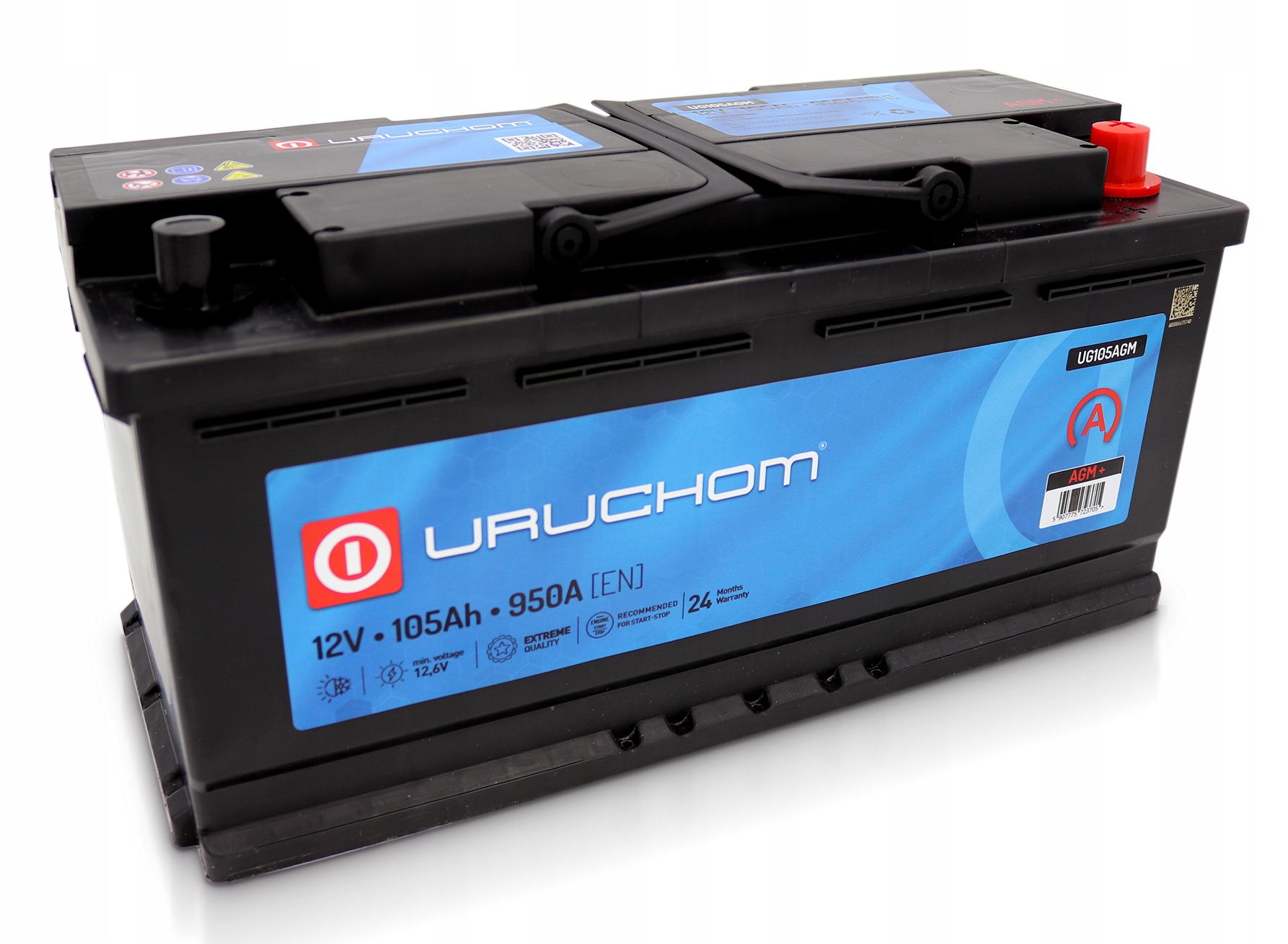 Akumulatory Uruchom AGM 105Ah 950A UG105AGM