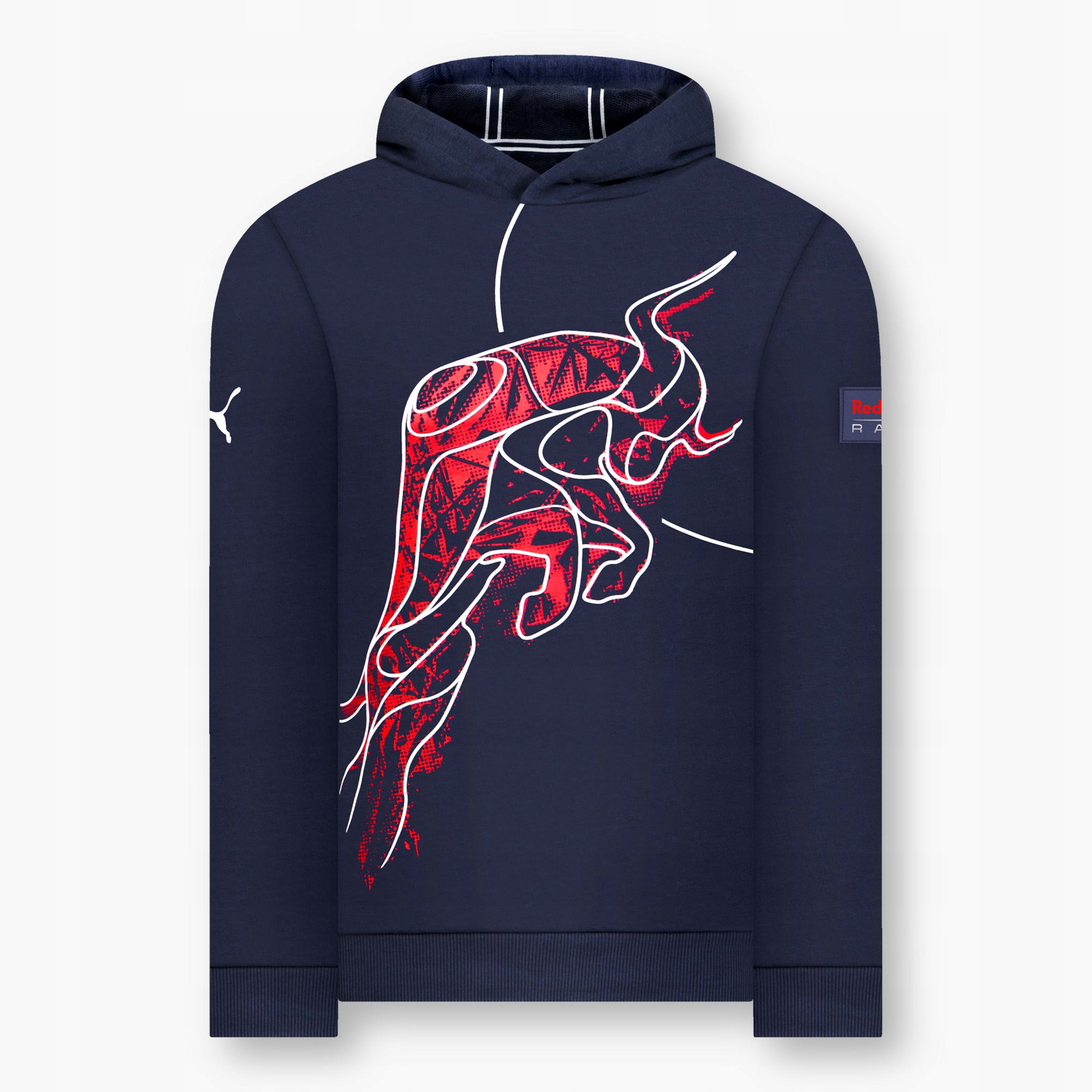 

Red Bull Bluza Z Kapturem Męska Dynamic Navy 22 M