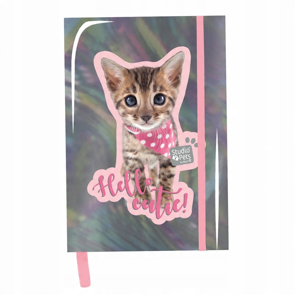 

Notes Holograficzny A5 Paso Kot Kotek