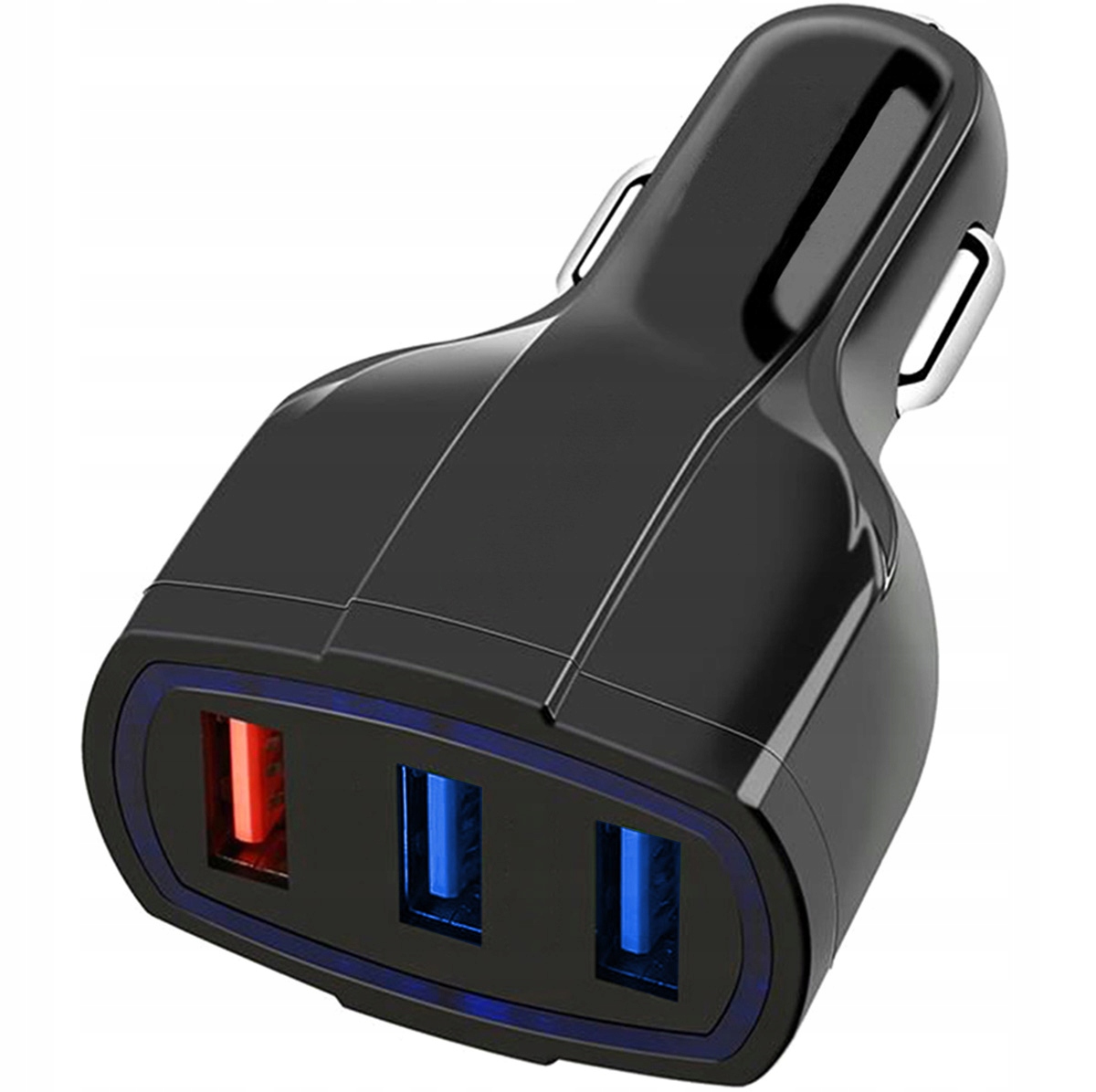 ŁADOWARKA SAMOCHODOWA SZYBKA DO TELEFONU SMARTFONA 3x USB 3.1A 12V PLS34F Kod producenta PLS34F