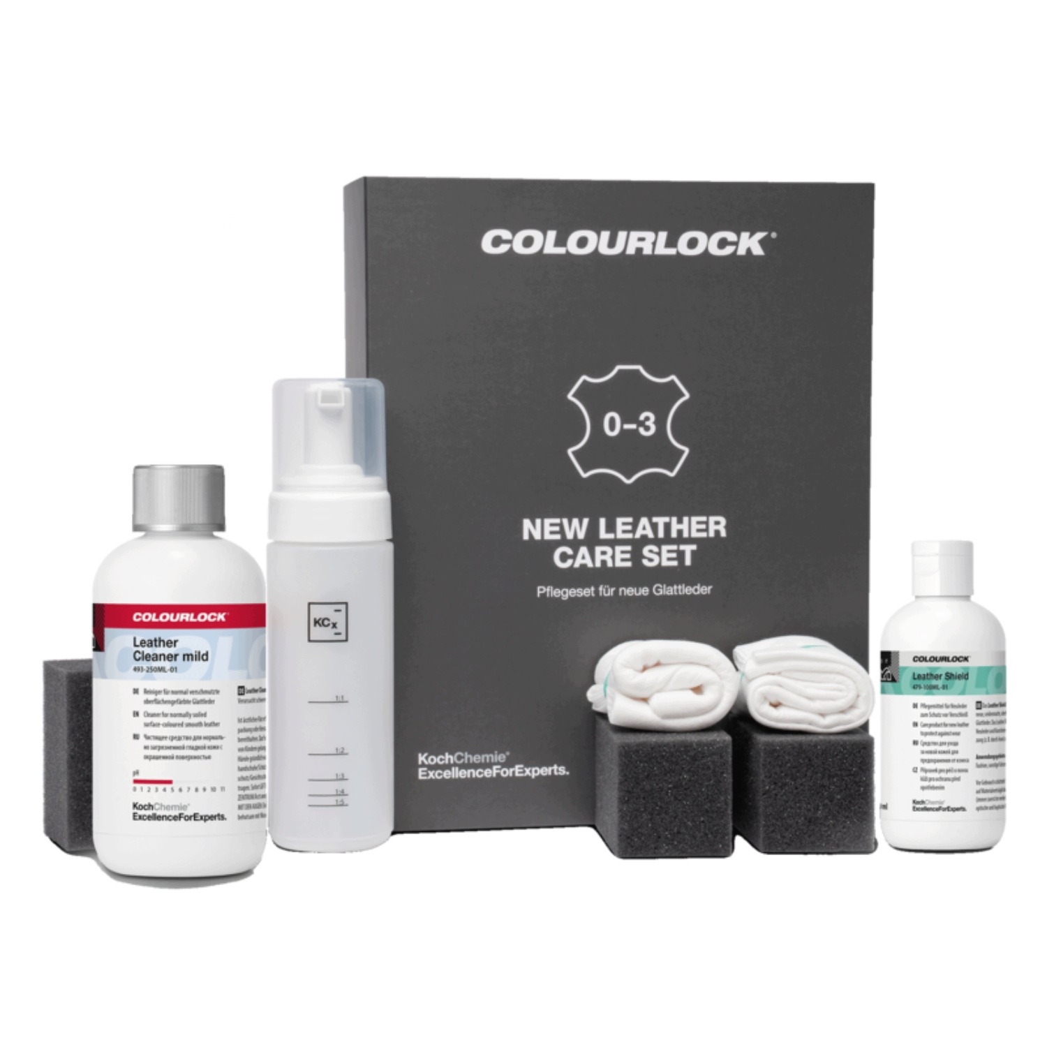 Colourlock New Leather Care Set zestaw do czyszczenia i ochrony nowej