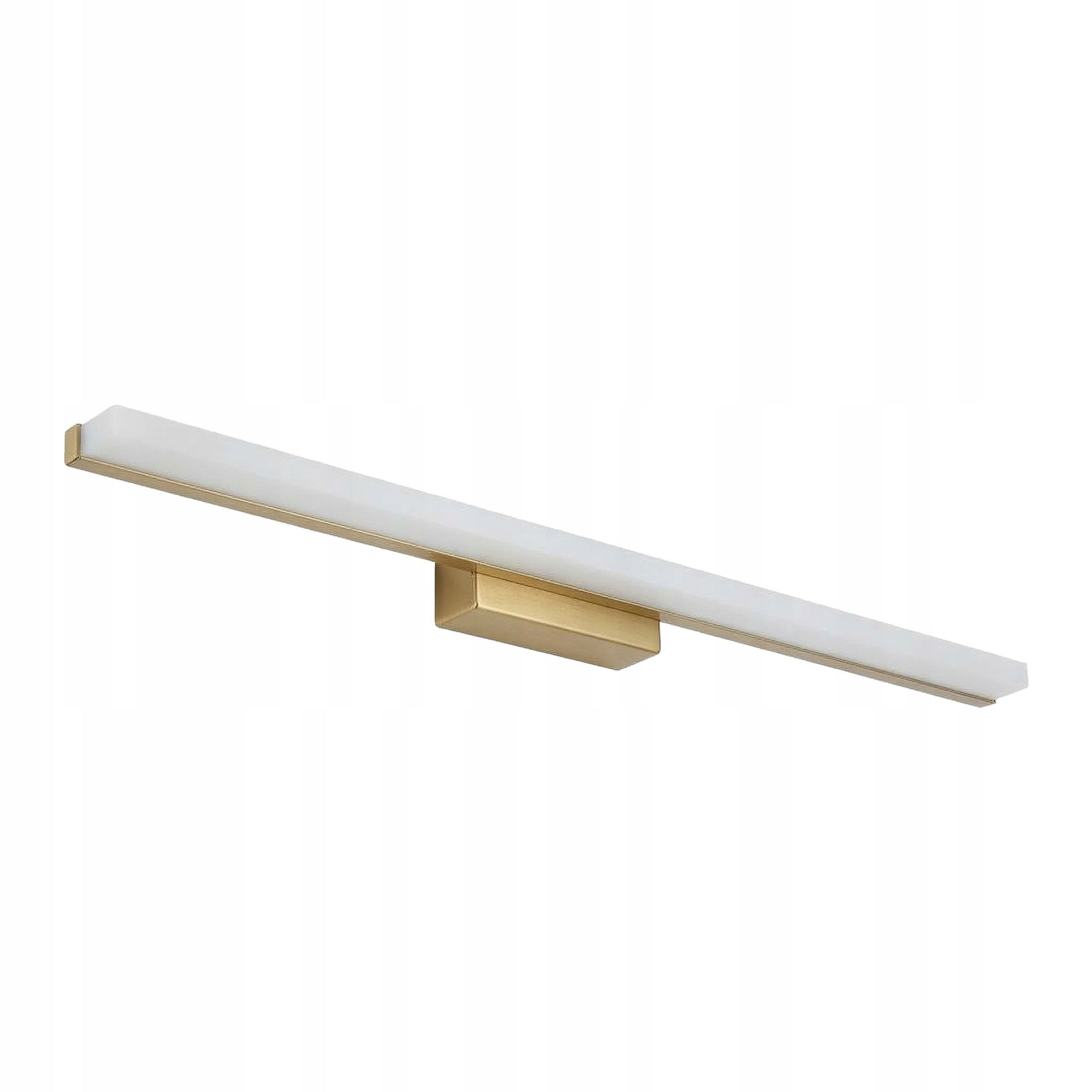 Nástěnná lampa Jednoduchá lineární Led 80 Zlatá Mléčná kartáčovaná pro sypání