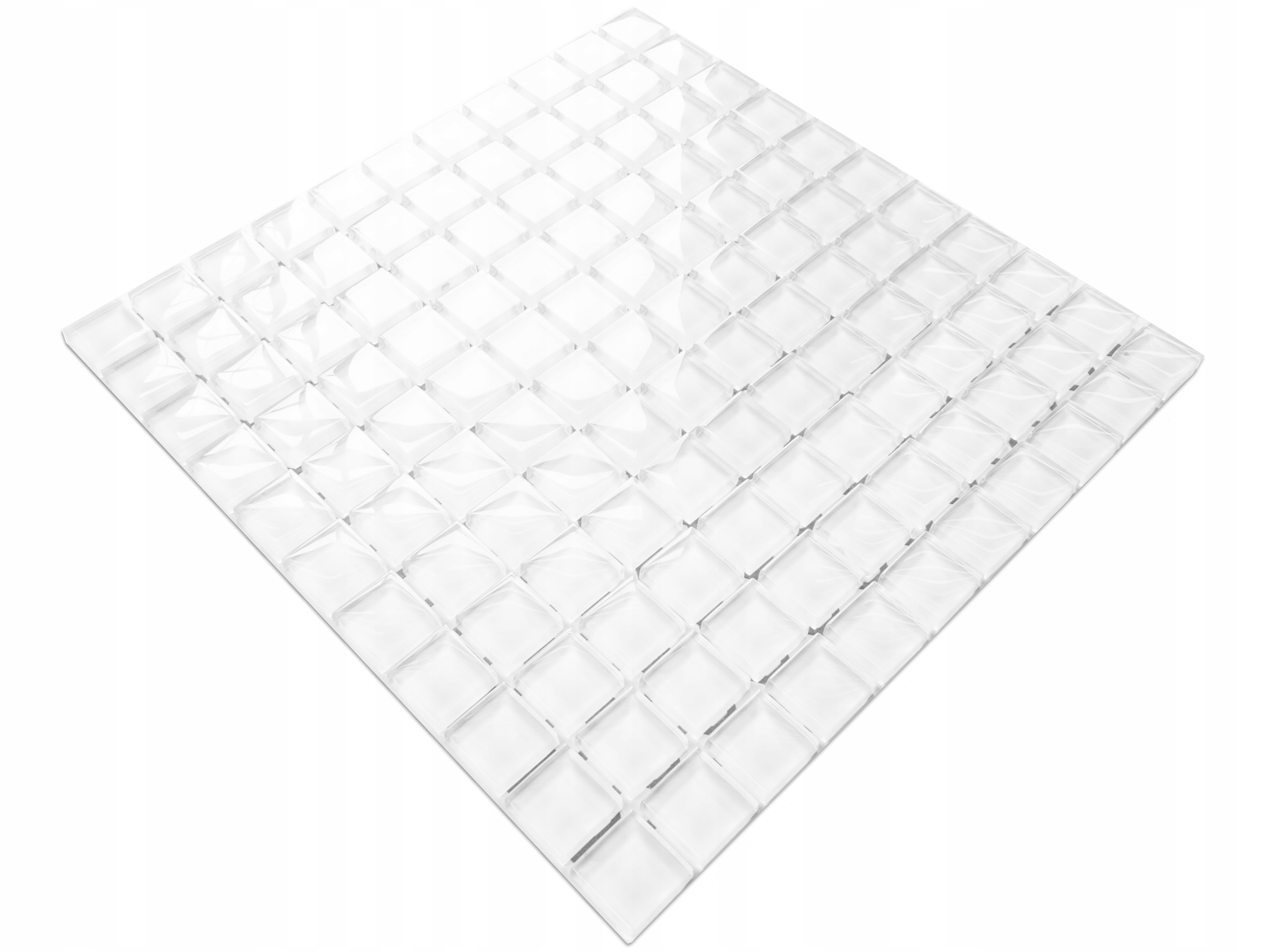 

Mozaika Szklana Biała 100% 30X30 cm 8mm G.1