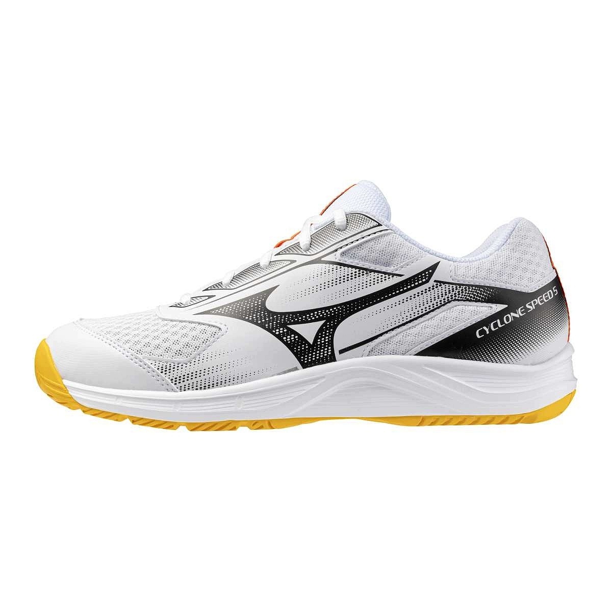 Mizuno Cyclone Speed 5(U) White/Fiery Coral 2/Citrus 51.0/15.0