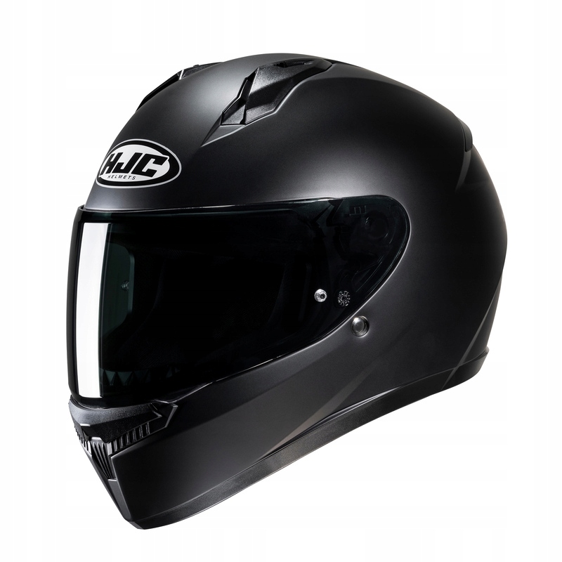 Motocyklová Prilba Hjc C10 Semi Flat Black (XL), Svetlé Sklo