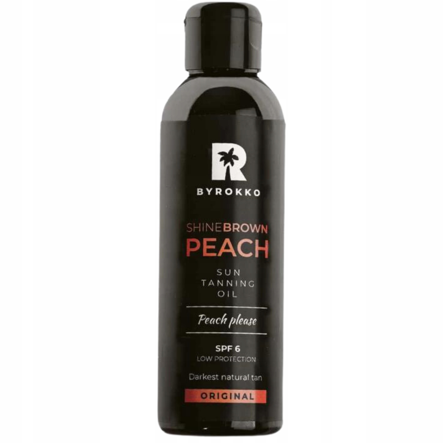 Byrokko Shine Brown Peach Olej na podporu opalování