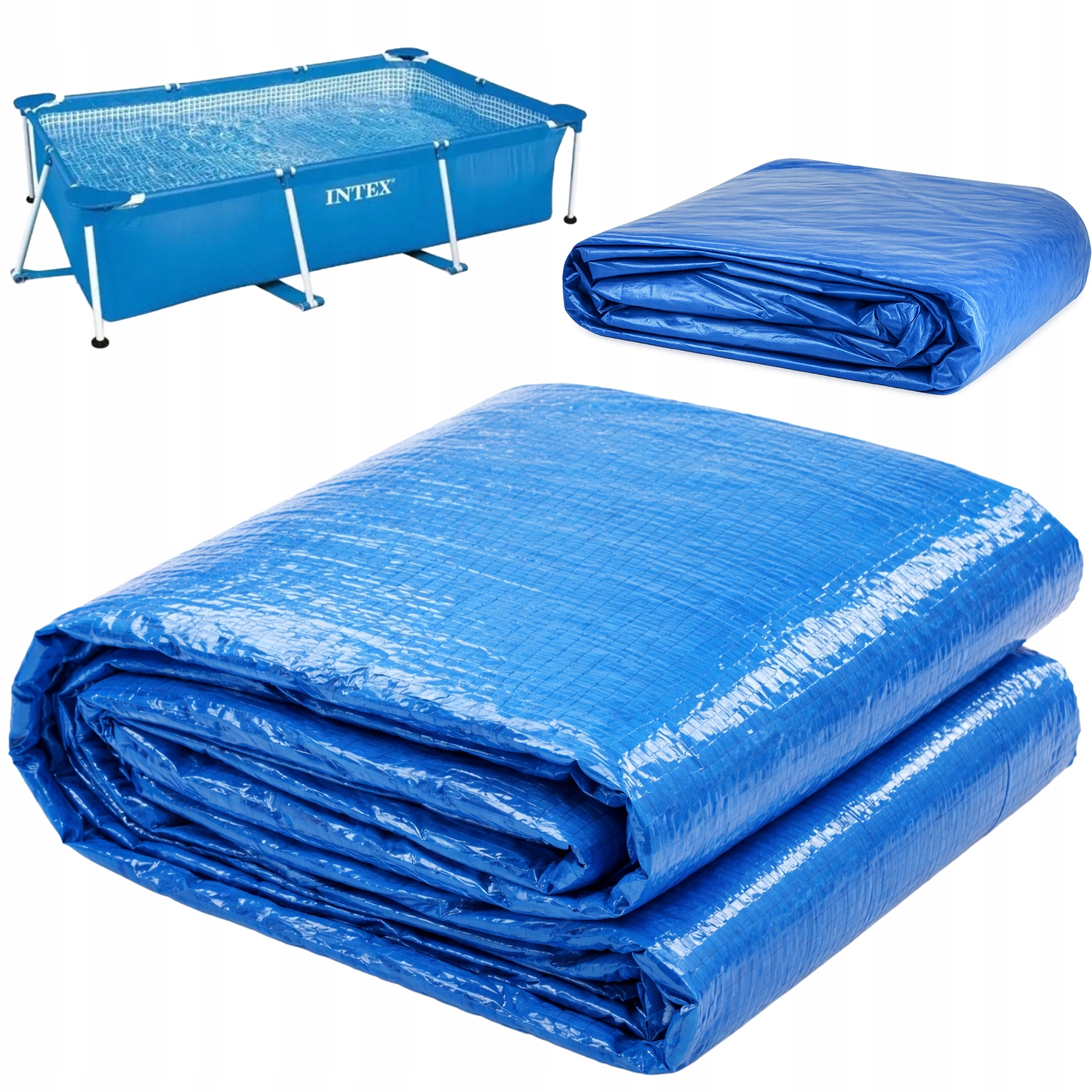 Krycí Plachta Pro Zakrytí Vody Na Intex Metal Frame Junior 3X2 M