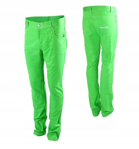 Škoda pánské kalhoty, zelená 56