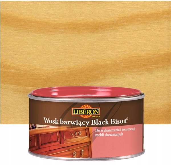 

Wosk barwiący Black Bison 0.5L Bezbarwny Liberon