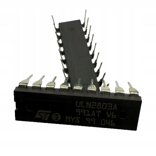 2x Circuits Intégrés ULN2803A STMicroelectronics – Lot De 2, DIP-18 – Idéal Pour Montages électroniques
