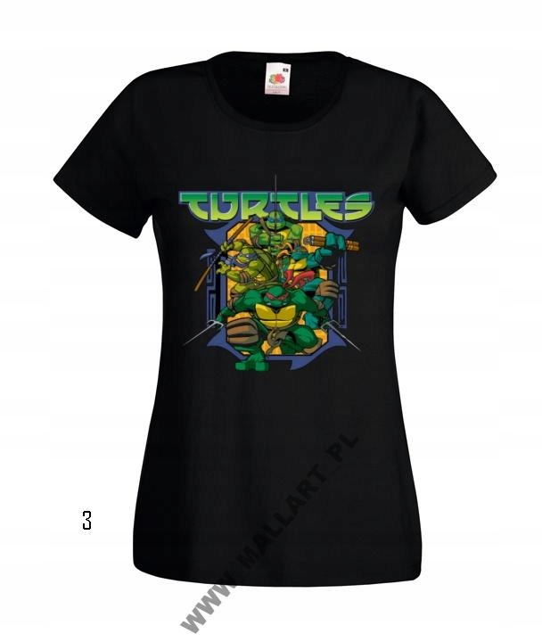 

Koszulka Wojownicze Żółwie Ninja Wzory