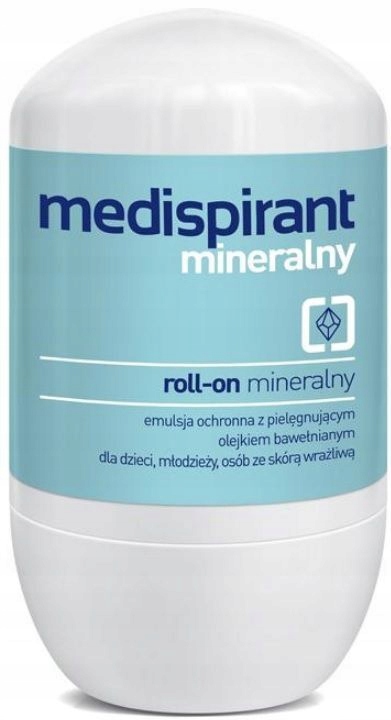 

Medispirant Mineralny Antyperspirant Roll-on 40ML