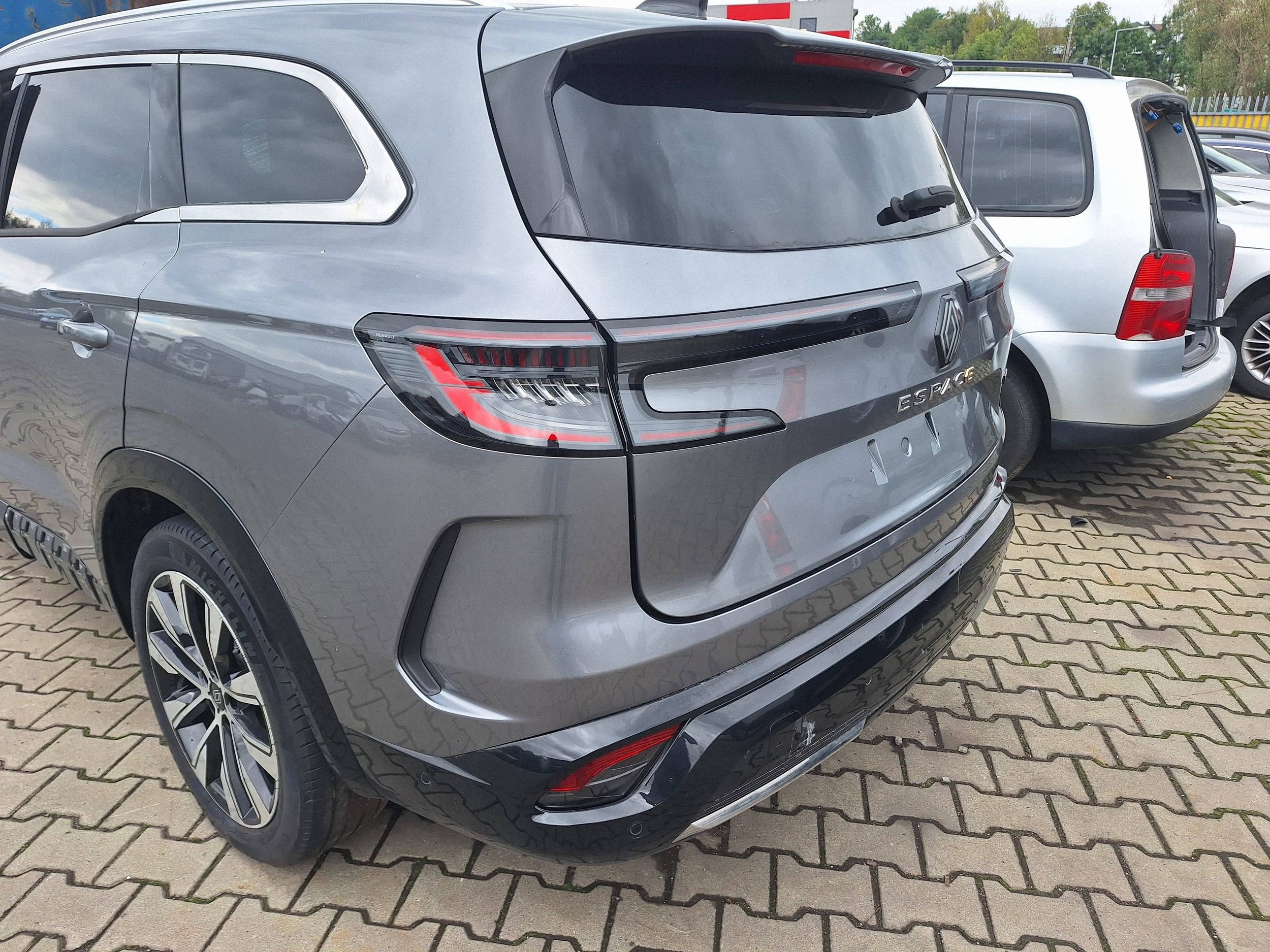 RENAULT ESPACE VI 6 (RHN) complete bumper rear part PDC x6 TEKQG 2023