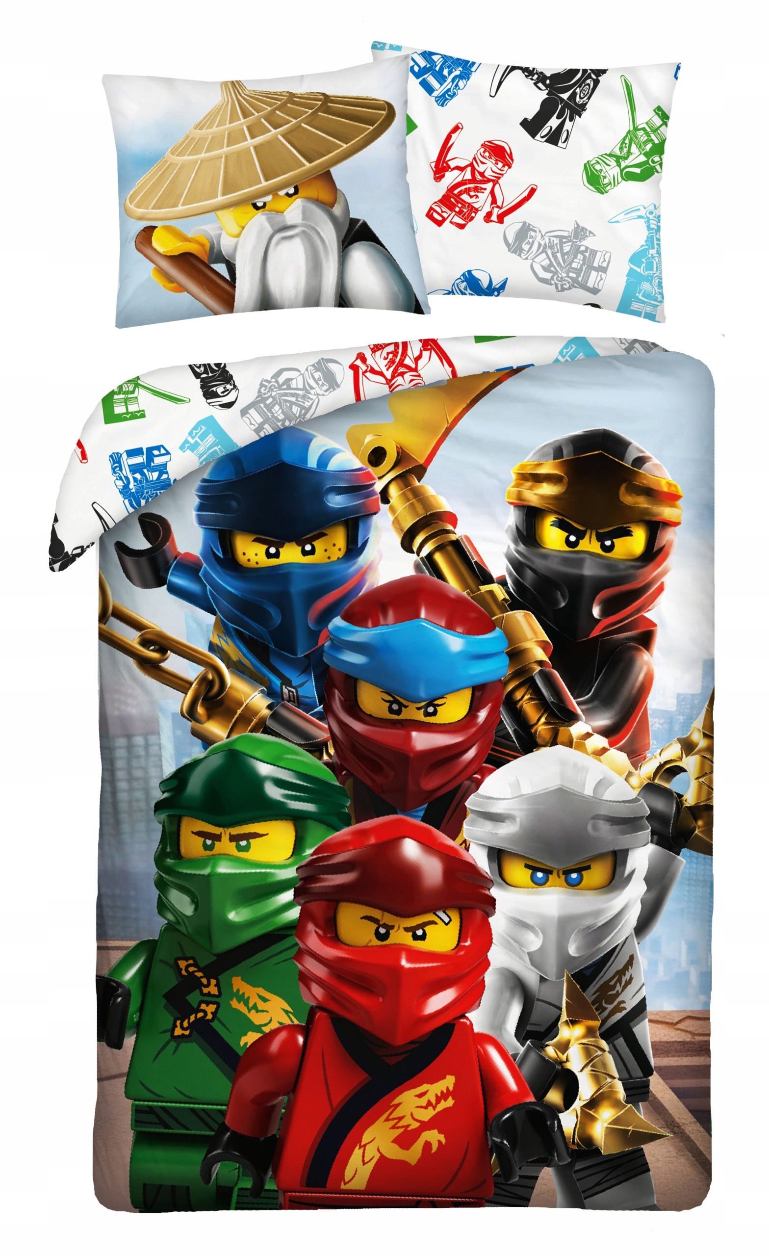 

Pościel 140 X 200 CM Lego Ninjago Mistrz Spinjitzu