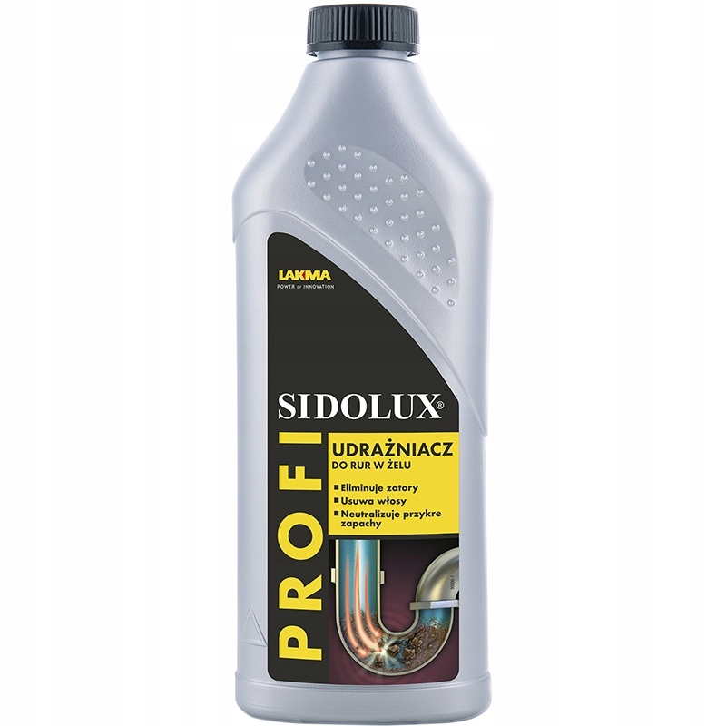 

Sidolux Profi Żel Preparat Do Udrażniania Rur 1 L