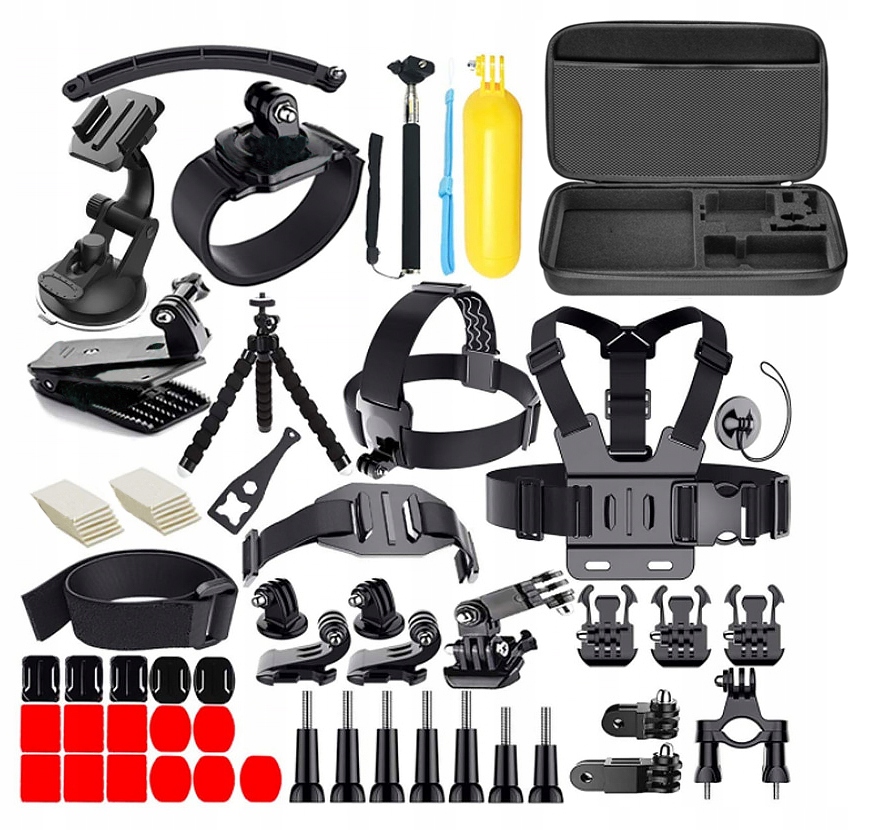 

Zestaw Akcesoriów XL do GoPro Hero 11 10 9 Black