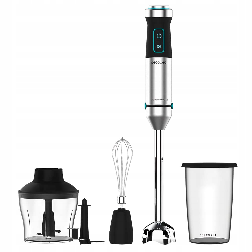 CECOTEC Blender Ręczny Power TitanBlack 1500W XL CrossBlades — miniatura 2
