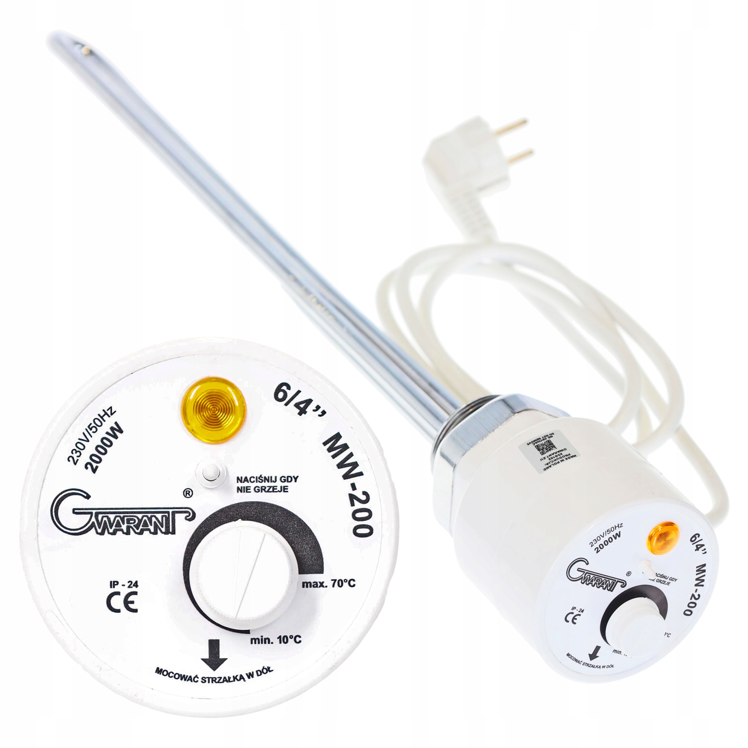 

Grzałka do Bojlera Biawar 2000W 2 kW 6/4 cala