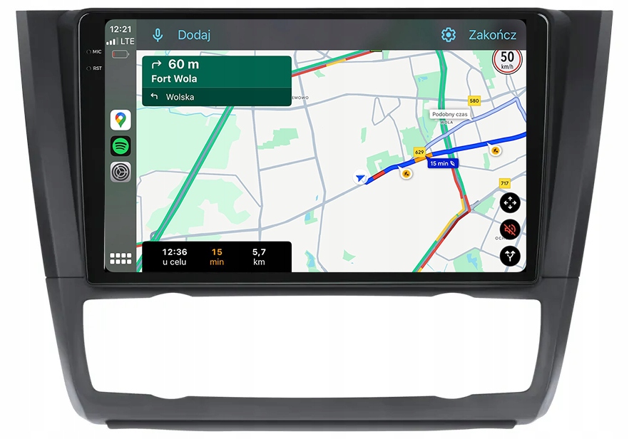 Bmw E81 E87 2004-2013 Rádio Navigace Android TS20 12GB/256GB 2K Qled