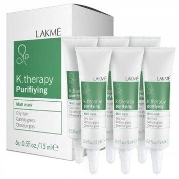 Lakmé K.Therapy Purifying Matt Mask Čisticí peeling pro mastné vlasy 90