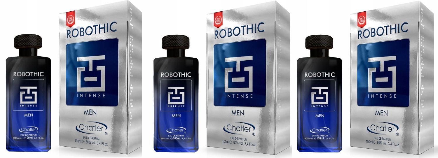 Chatler Robothic Men Intense 3x100ml parfémovaná voda