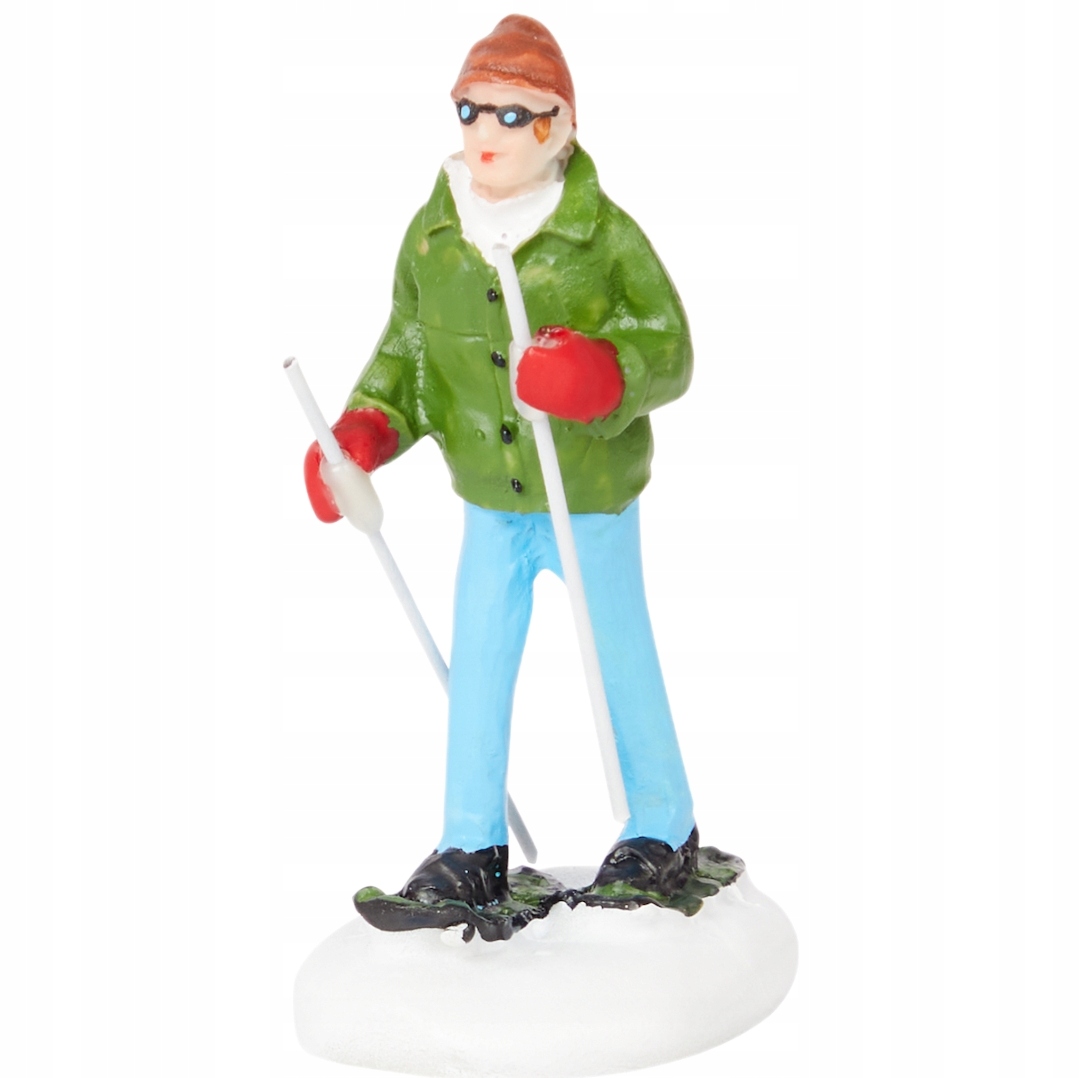 WIOSKA SCENKA ŚWIĄTECZNA MAGIC FIGURKA NARCIARZ