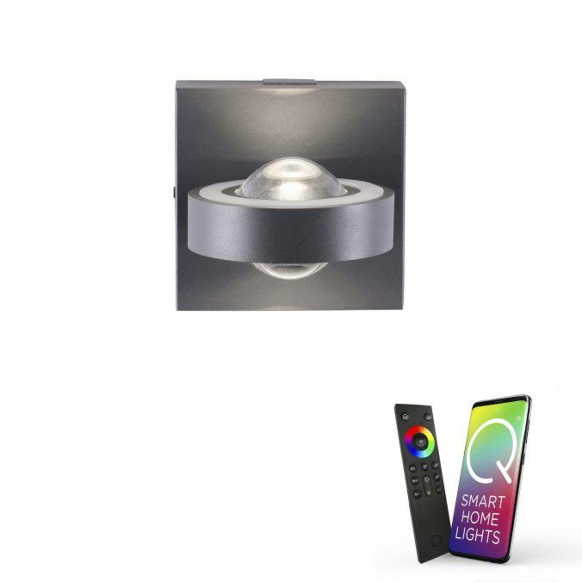 Paul Neuhaus Q-mia Led inteligentné nástenné svietidlo Rgb+cct ZigBee 11W stmievate