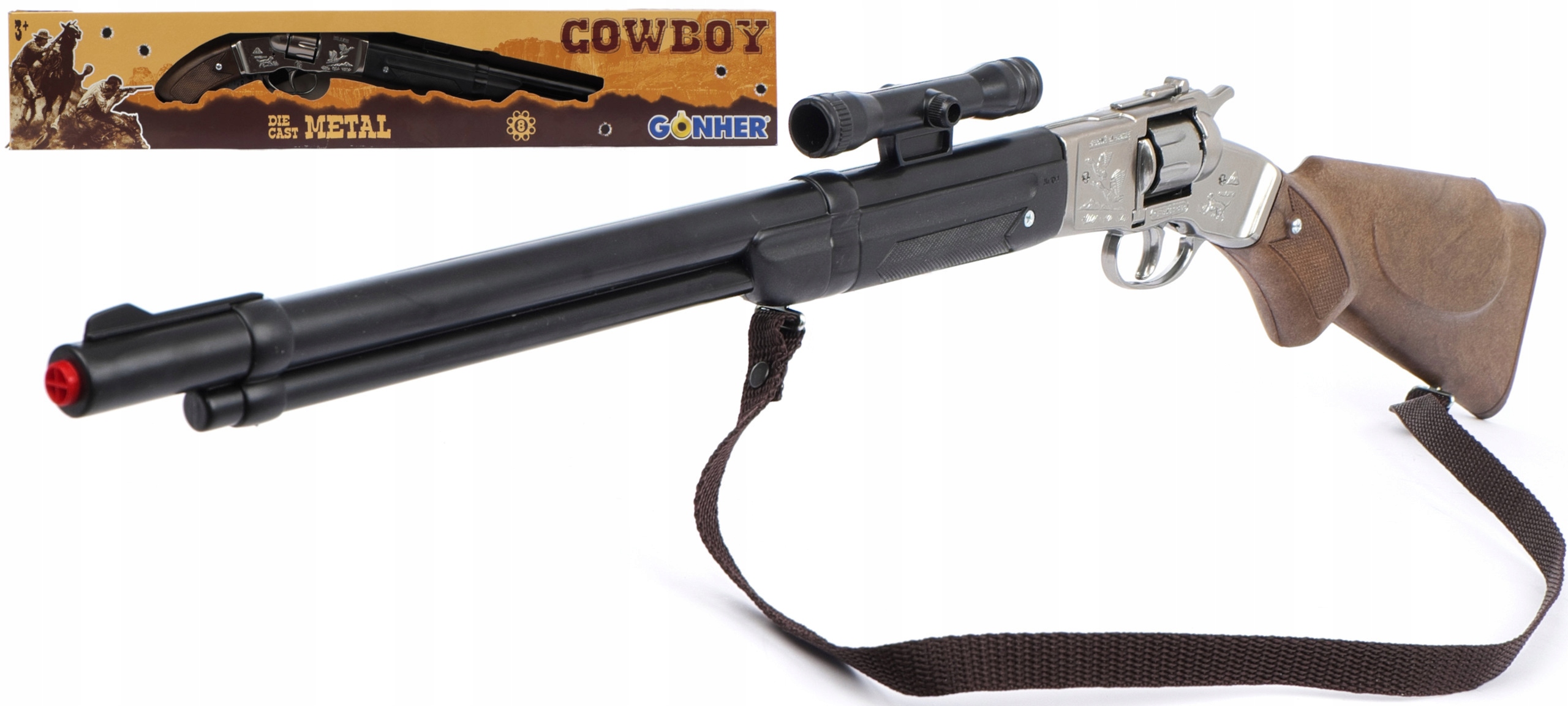 

Strzelba Kowbojska Na Kapiszony Pasek Gonher 104/0