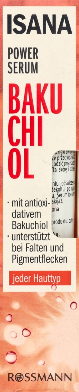 ISANA POWER SERUM BAKUCHIOL RETINOL ZMARSZCZKI