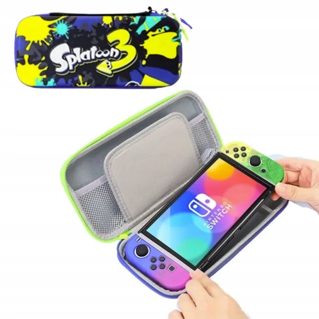 Pouzdro prémiové pevné pouzdro pro Nintendo Switch Switch Oled Splatoon 3