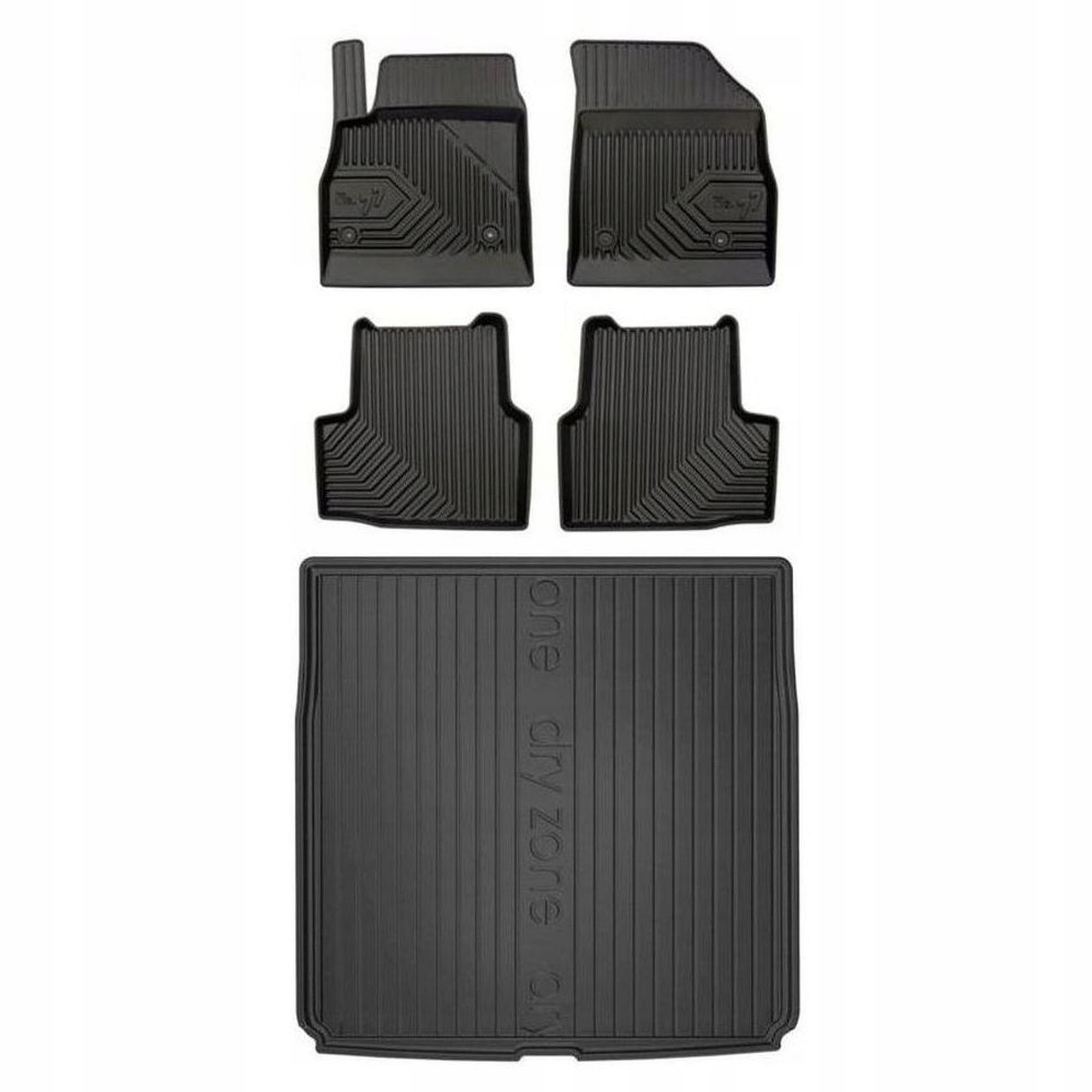 Gumová sada koberčekov a rohoží Opel Astra K 2015-2022 Kombi