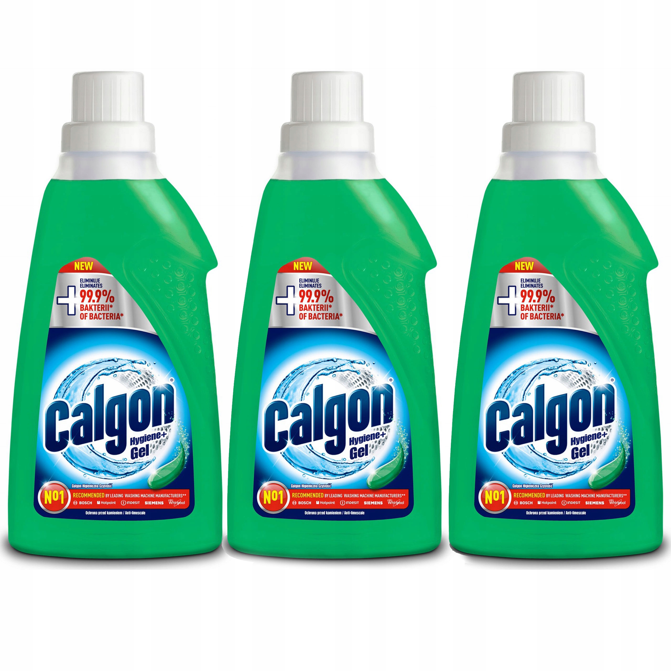 

Calgon Hygiene Plus Żel Odkamieniacz Pralki 2,250L