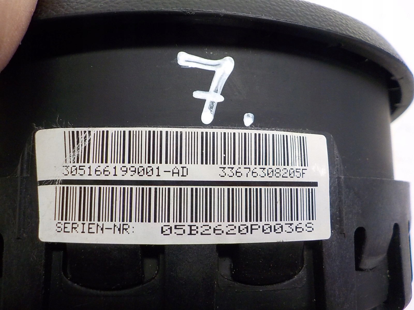 BMW 1 E87 E81 3 E90 E91 X1 E84 steering wheel airbag AIR BAG