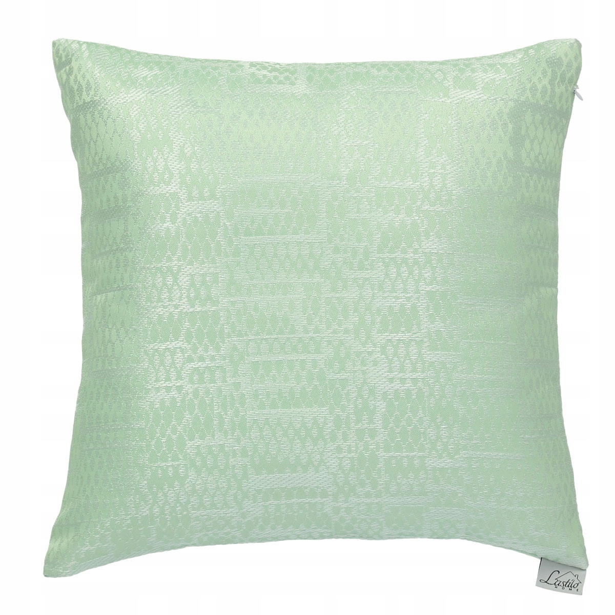 

Poszewka dekoracyjna 40x40 zielona połysk Lastilo