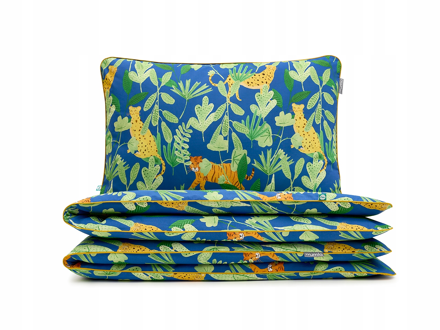 Posteľná Bielizeň Džungľa 160x200 cm 2x 80x70 cm Mumla