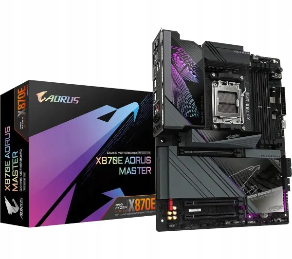 Płyta główna Gigabyte X870E Aorus Master Atx Amd Ryzen AM5 4x DDR5