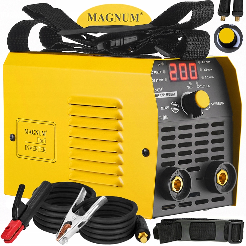 

Spawarka Inwertorowa Magnum VIP5000 Synergia 200A