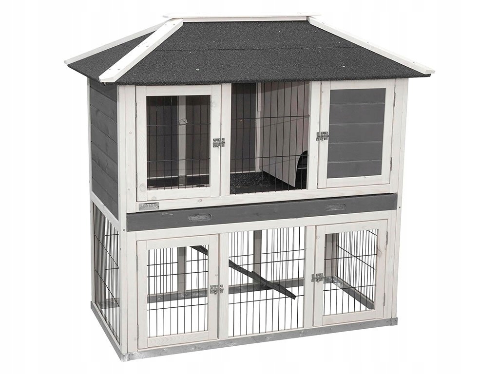 Levně Králíkárna s výběhem Kerbl 81727 Villa, 118x68x118 cm