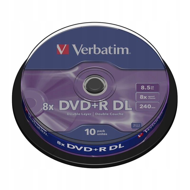 Verbatim Dvd+r DL 8,5 Gb 8X Double layer (10 ks)