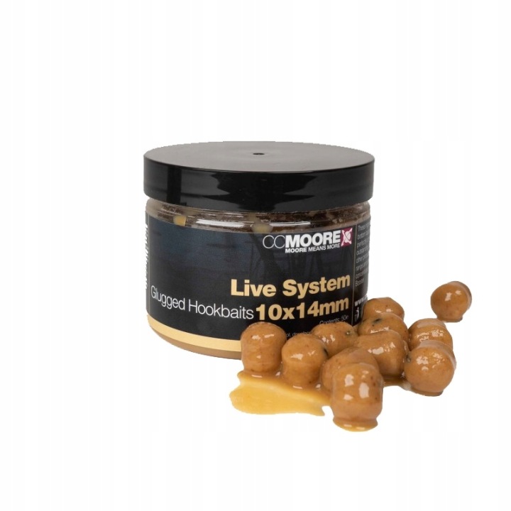 CC Moore Dumbells 15 x 18mm Glugged Hookbaits Live System