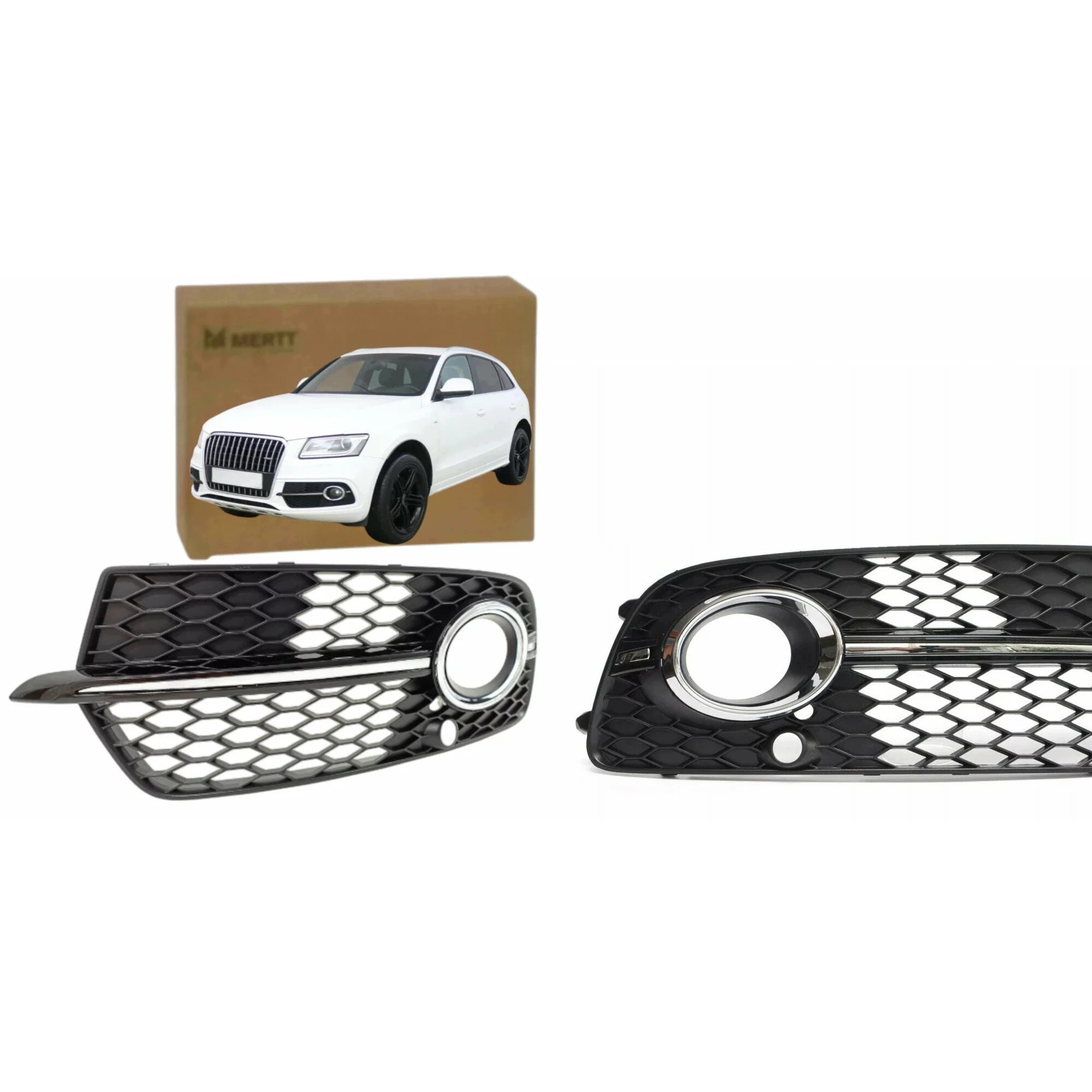 Audi Q5 2012-2016 Mřížka Nárazníku Přední Levá Pravá 8R0807681S Nová