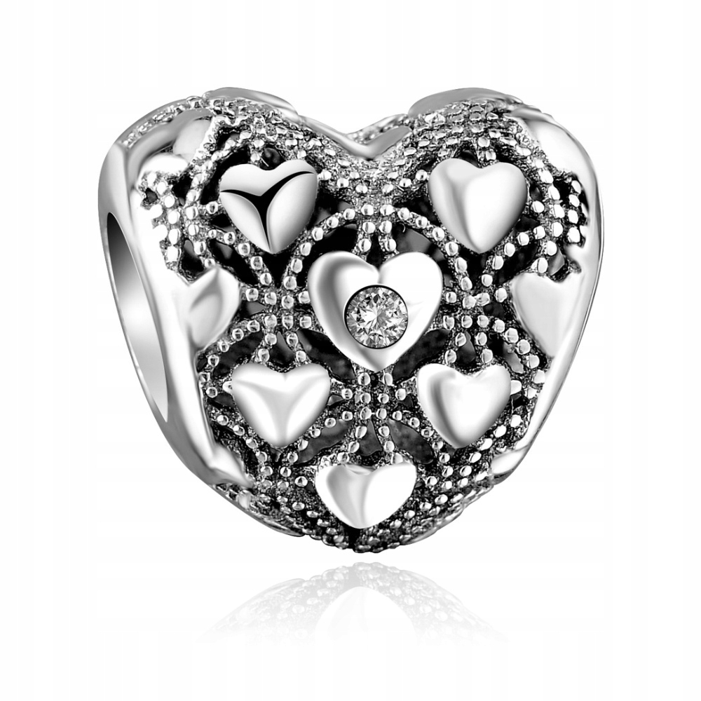 

Charms Zawieszka Koralik 925 Prosta Empatia SR369